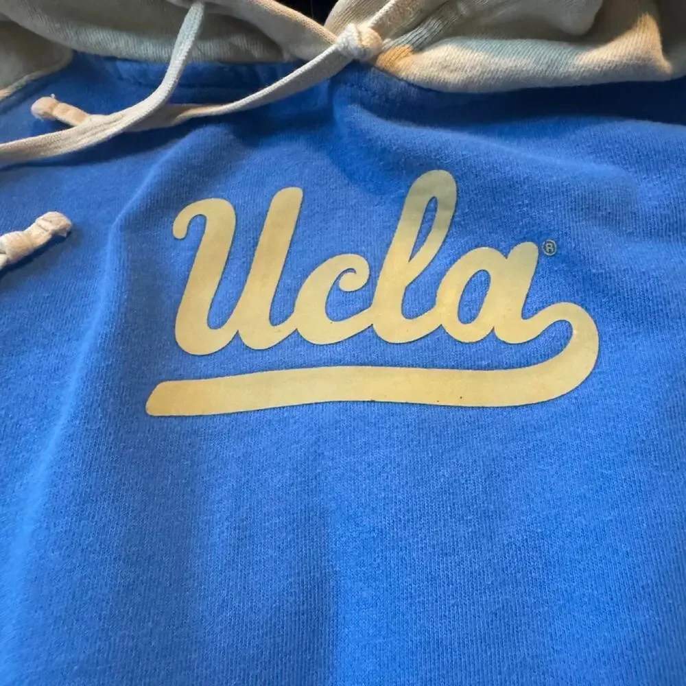 Adidas UCLA Bruins Pullover Hoodie Men’s 2XL Blue & Gray